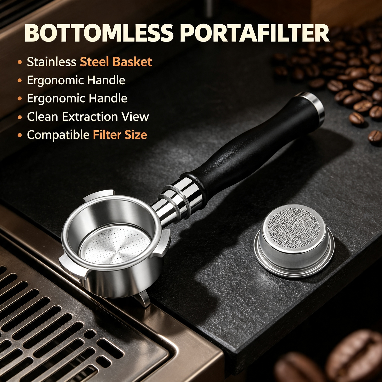 Bottomless Espresso Portafilter