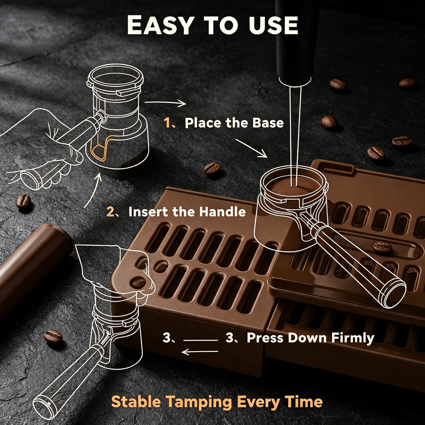 Portafilter Tamping Base