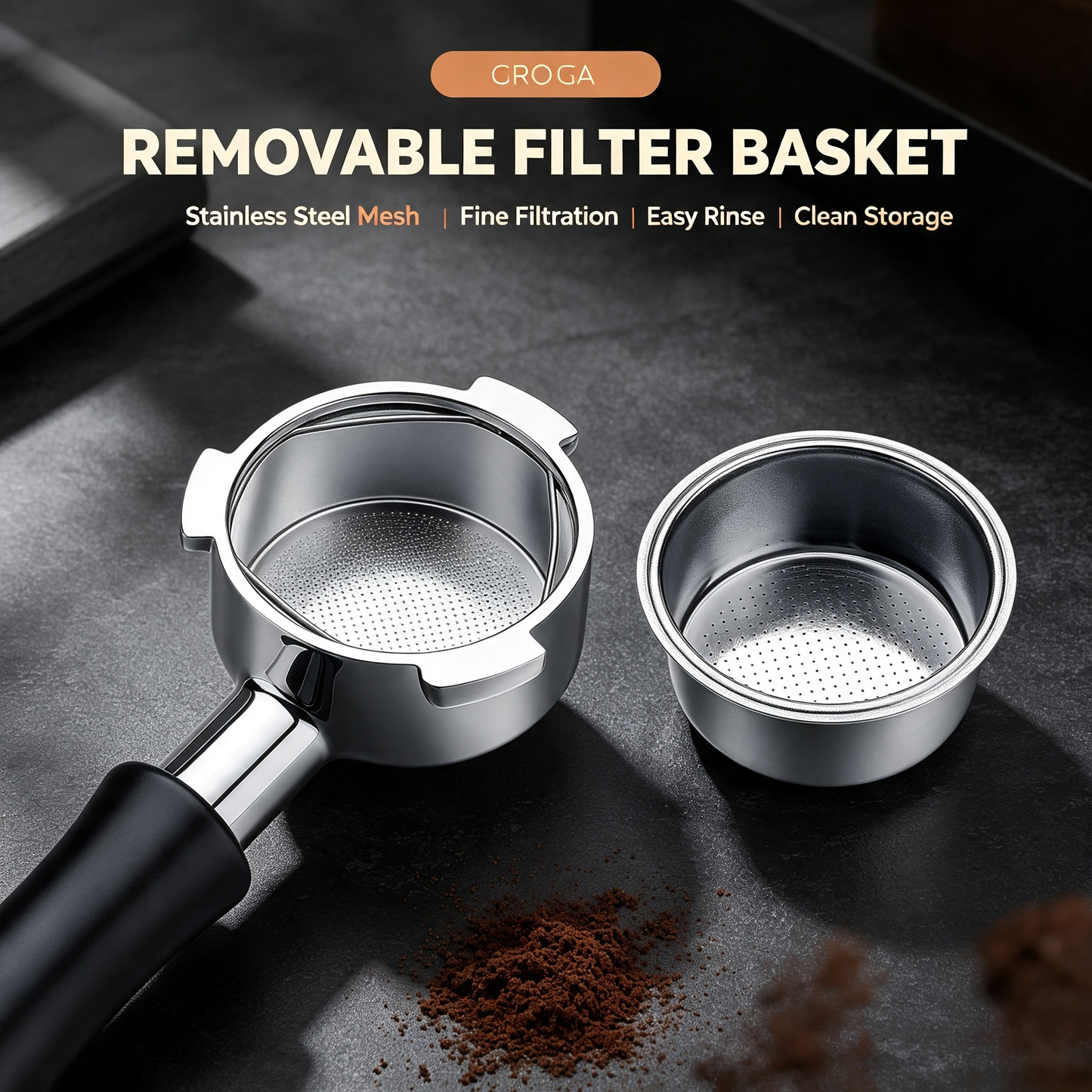 Bottomless Espresso Portafilter Set