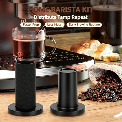 Coffee Distributor and Tamper Set