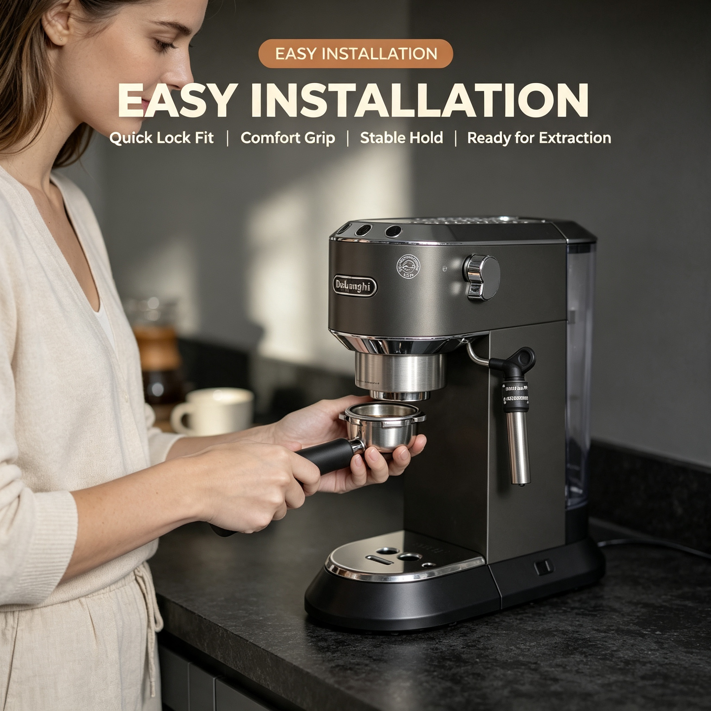 Bottomless Espresso Portafilter Set
